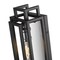 Z-Lite Titania 1 Light Wall Sconce, Black 454-1S-BK-CH - alternate 5